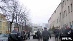 Ля суду ў Полацку. Архіўнае фота.