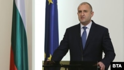 Бугарскиот претседател Румен Радев 