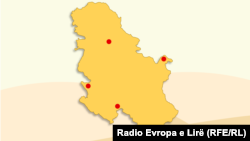 Vendndodhjet e varrezave masive të identifikuara në Serbi 