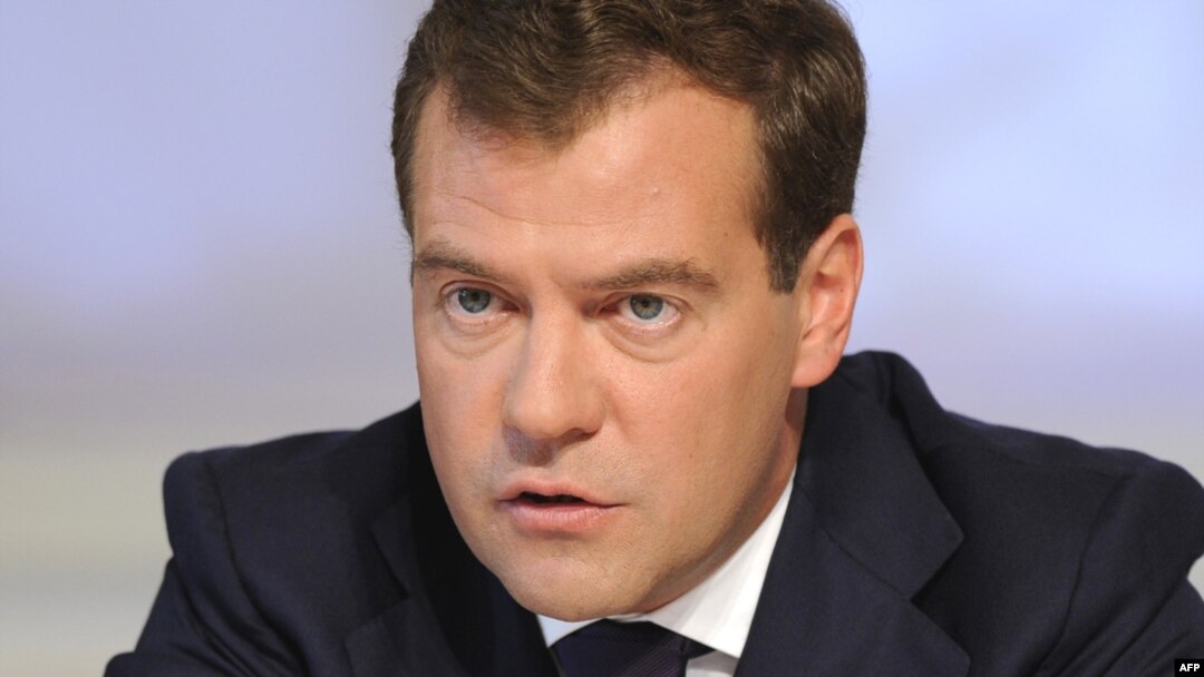 Russia's President Dmitry Medvedev
