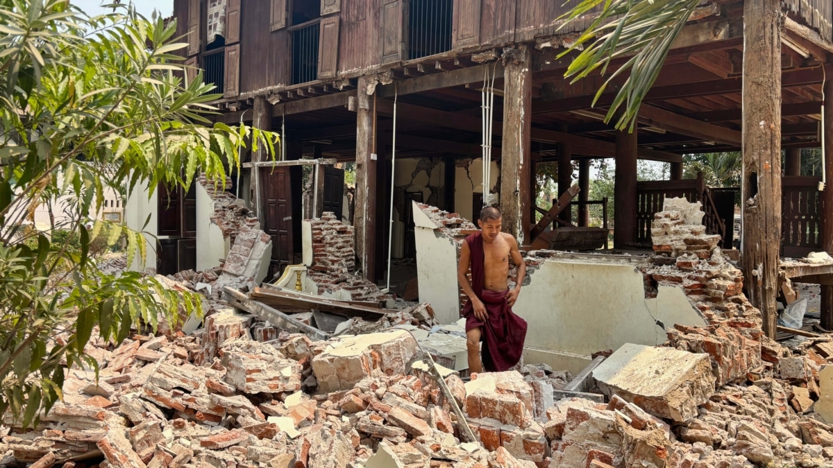 მიანმაში დამანგრეველი მიწისძვრა მოხდა