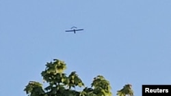 Latviya səmasında dron