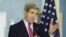 U.S. Secretary of State John Kerry was speaking from Kyiv.
