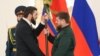 Спикер парламента Чечни Магомед Даудов и Рамзан Кадыров