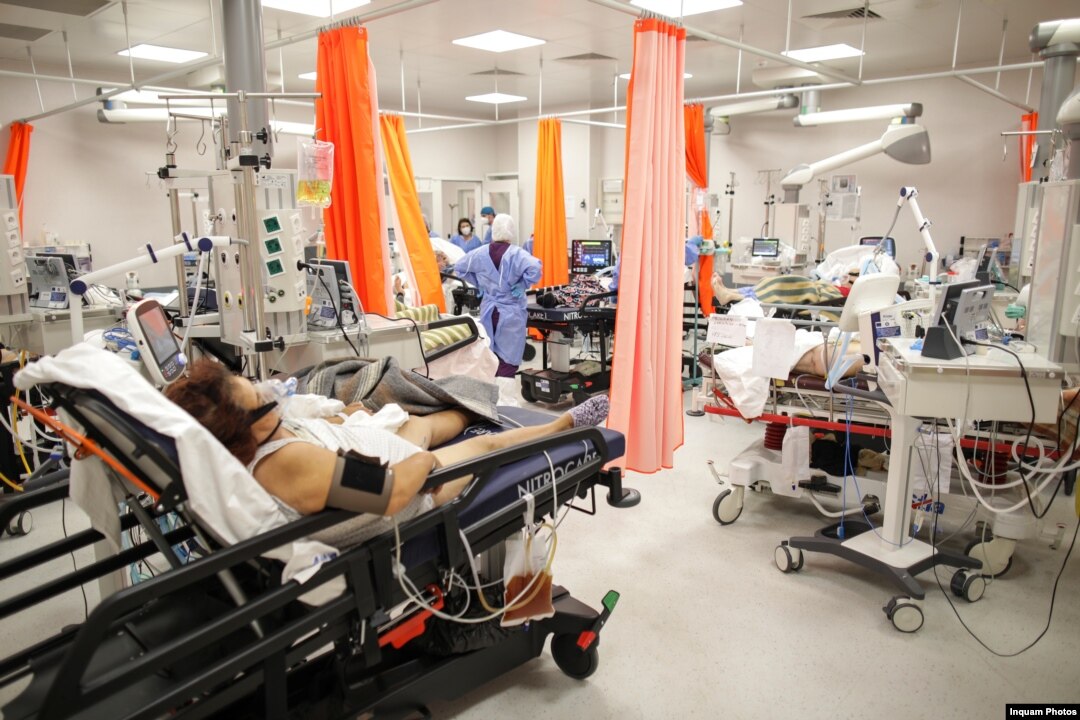 Inside Romania's Hospitals As COVID Crisis Intensifies