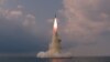 Балістычная ракета Паўночнай Карэі, запушчаная ў кастрычніку 2021