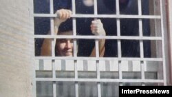 Михаил Саакашвили в руставской тюрьме