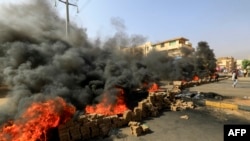 Protesti građana u sudanskoj prestonici Kartumu protiv vojnog puča
