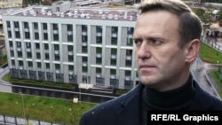 Алексей Навальный и новое здание 27-го научного центра Минобороны РФ