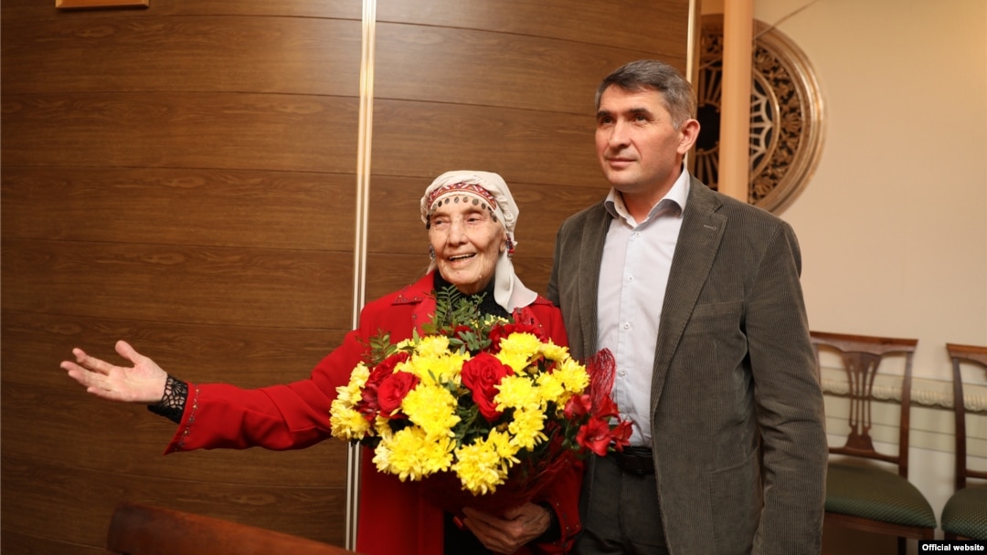 Вера Кузьмина и глава Чувашии Олег Николаев