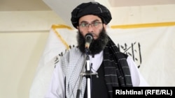 Mohammad Khalid Hanafi, the Taliban's minister for promoting virtue and preventing vice (file photo)