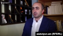 «Ազգային վերածնունդ» կուսակցության նախագահ Հայկ Խանումյանը զրուցում է «Ազատության» հետ, 4 սեպտեմբերի, 2020թ.