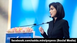 Саида Мирзиёева. Акс аз моҳи августи 2025