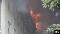 Incendiul de la centrul comercial de pe strada Ismail din Chișinău