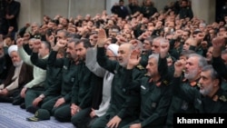 IRGC commanders, in a meeting with Supreme Leader Ayatollah Ali Khamenei in February, have in the past supported various groups opposing the leaders of the clerical regime. 