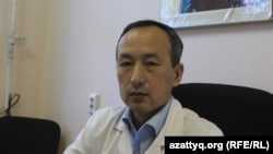 Кожахмет Маширов, заместитель главного врача Южно-Казахстанского областного СПИД-центра. Шымкент, 23 ноября 2017 года.