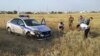 Авто российской полиции после погони за пьяным водителем в Крыму