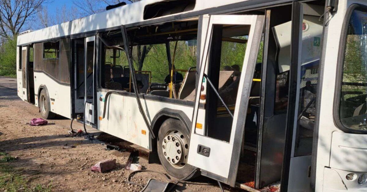 უკრაინის ქალაქ მარგანეცში დიდი მსხვერპლი მოჰყვა ავტობუსზე დრონით დარტყმას