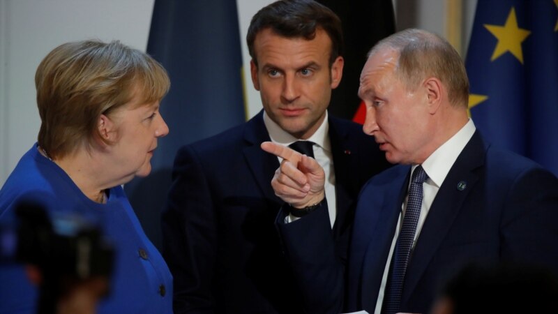 Меркела а, Макрона а дехна Путине Навальныйн могашалла гал цаяккхар