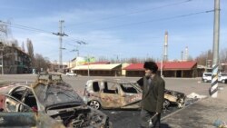 Atacul asupra gării din Kramatorsk a ucis peste 50 de persoane, inclusiv copii. 8 aprilie, lângă gara din Kramatorsk.