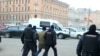 Задержание участника антивоенной акции в Петербурге, архивное фото 