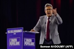 Jean-Luc Mélenchon, kandidati i krahut të majtë.