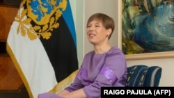 Predsednica Estonije Kersti Kaljulai, Talin, 28. maj 2021.