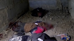 Inside An 'Execution Cellar' In Ukraine