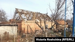 Зруйновані будинки Оріхова, березень 2022 року