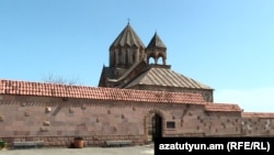 Nagorno Karabakh - A view of the Gandzasar monastery, April 7, 2022.