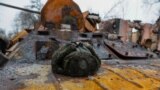 UKRAINE – The Ukrainian military is advancing towards the Ukrainian border. Nova Basan, Chernihiv region, April 1, 2022