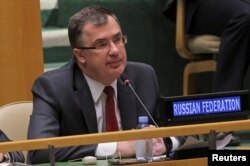 Ghenadi Kuzmin, adjunctul reprezentantului permanent al Rusiei la ONU spune că decizia de joi a ONU este ilegală.