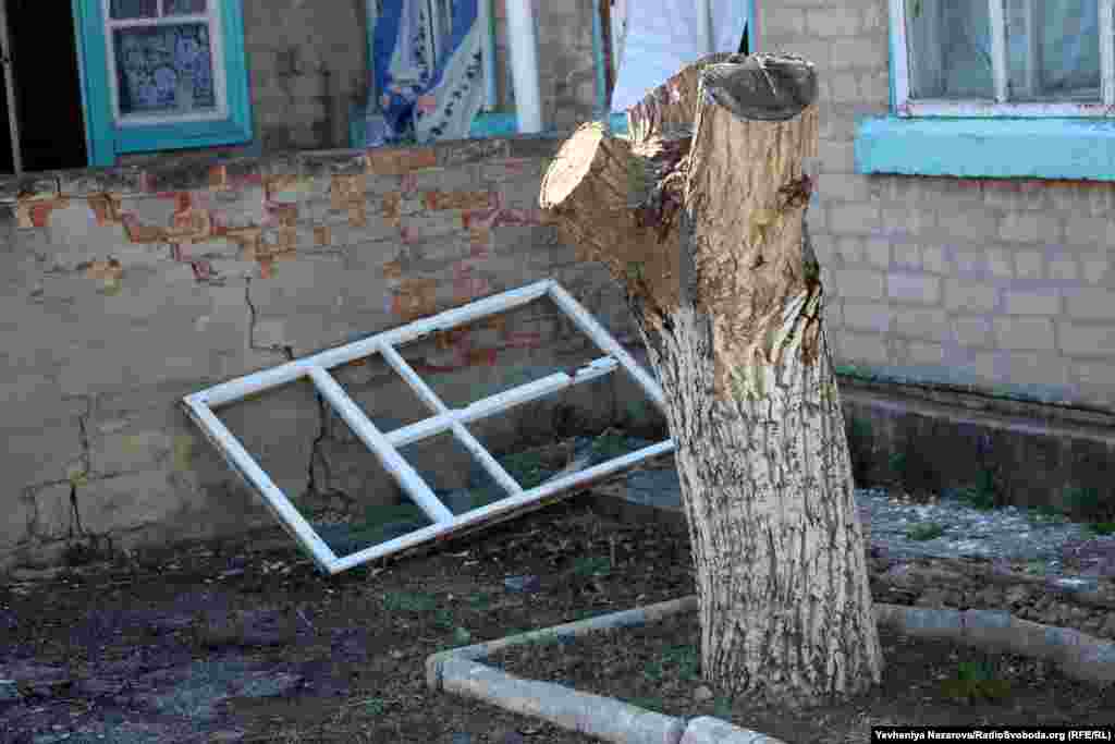 Наслідки руйнувань у місті Гуляйполе Пологівського району Запорізької області, 6 квітня 2022 року