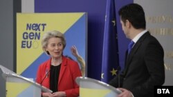 Bulgaria Recovery and resilience plan Ursula von der Leyen Kiril Petkov