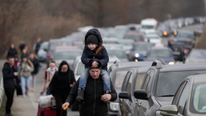 Руската война в Украйна е увеличила броя на принудително разселените