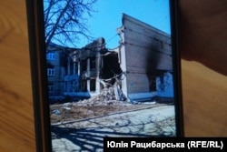 Школа Оксани після обстрілів військами РФ