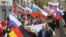 Пророссийская акция в одном из городов Германии