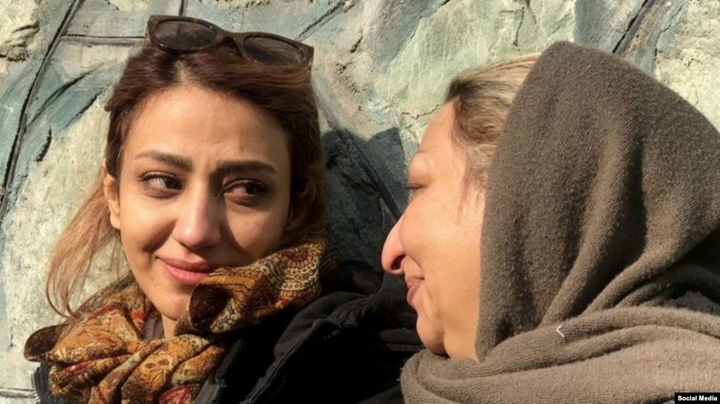 Maryam Karimbeigi and her mother, Shahnaz Akmali