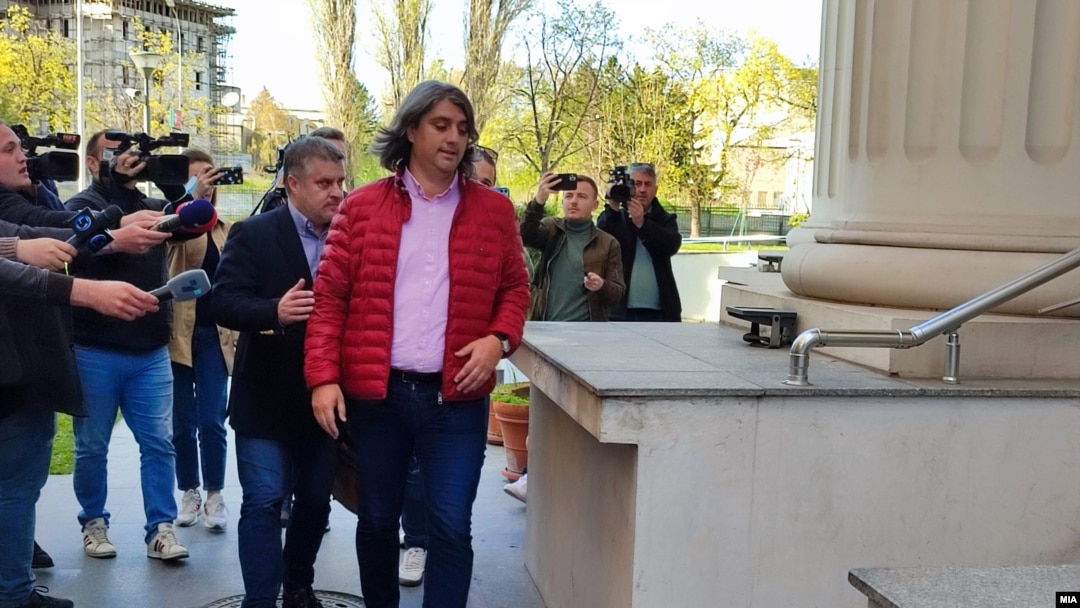 Поранешниот генерален секретар во владата Мухамед Зекири пред судот во Скопје 