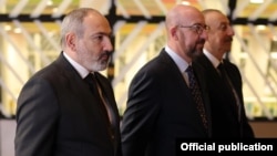 Եվրամիության խորհրդի նախագահի, Հայաստանի վարչապետի և Ադրբեջանի նախագահի եռակողմ հանդիպում Բրյուսելում, արխիվ