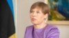 Former Estonian President Kersti Kaljulaid: "We failed. We badly failed. This is obvious. Otherwise, there wouldn't be a war in Europe." (file photo)