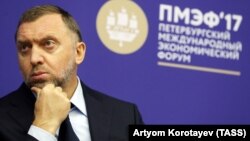 Oleg Deripaska, known for his close ties with President Vladimir Putin, is among the Russian oligarchs who have been hit by Western sanctions over the Kremlin's unprovoked war in Ukraine. (file photo)