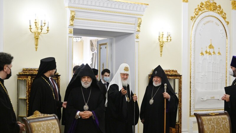 Rusiya, Azərbaycan və Ermənistan dini liderlərinin görüşü olub