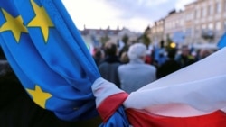 Poljski protesti podrške članstvu u EU
