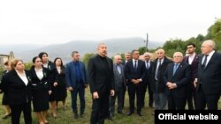 Prezident İlham Əliyev Tuğ kəndində, 9 oktyabr 2021