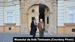 Victor Neumann, alături de academicianul Răzvan Teodorescu