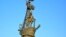 Monumentul lui Petru cel Mare de Zurab Tsereteli la Moscova