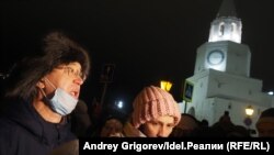Казанда QR-кодлар кертүгә каршы протест чарасы