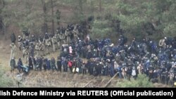 Миграционный кризис на границе Польши и Беларуси