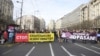 Serbia - Belgrade - Eco activists protest against air pollution - November 28th 2021 